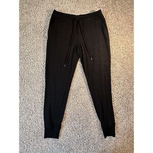 Gap Women's  Classic Joggers Sweatpants Size S Black Drawstring Whimsygoth